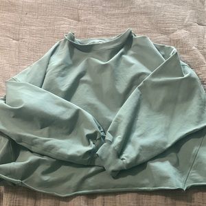 Lululemon cropped sweatshirt